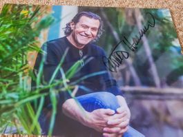 Albert Hammond - Autogramm auf Foto