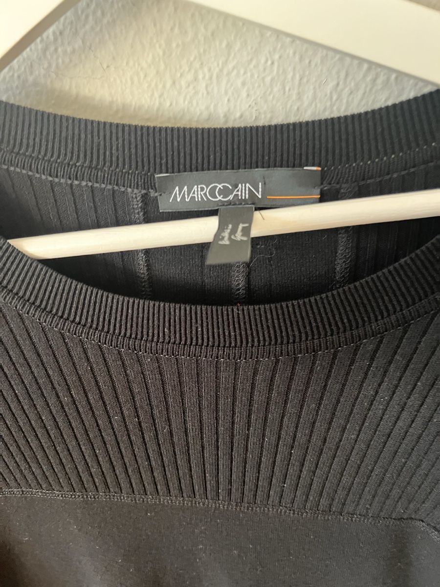 Marc Cain Vestiti: Strickkleid Marc Cain, Gr. 38, schwarz,  – Usato da Solothurn venduto da Brini06 1