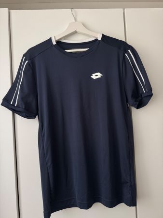 Lotto Sport T-Shirt, Dunkelblau, Grösse M - Sommer-Fit!