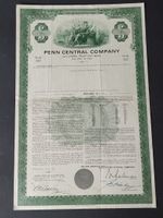 Pen Central Company 1970, 50000 $ Bond