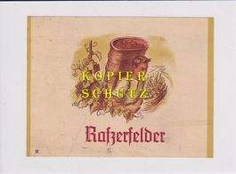 Etikette - Rafzerfelder /bd