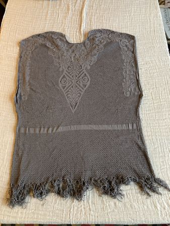 JETS by Jessika Allen Top, Gr. M, Grau, Sommer Tunika 49