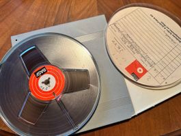 2 x BASF Tonband 17.5 cm Kunststoffspule mit originaler Box