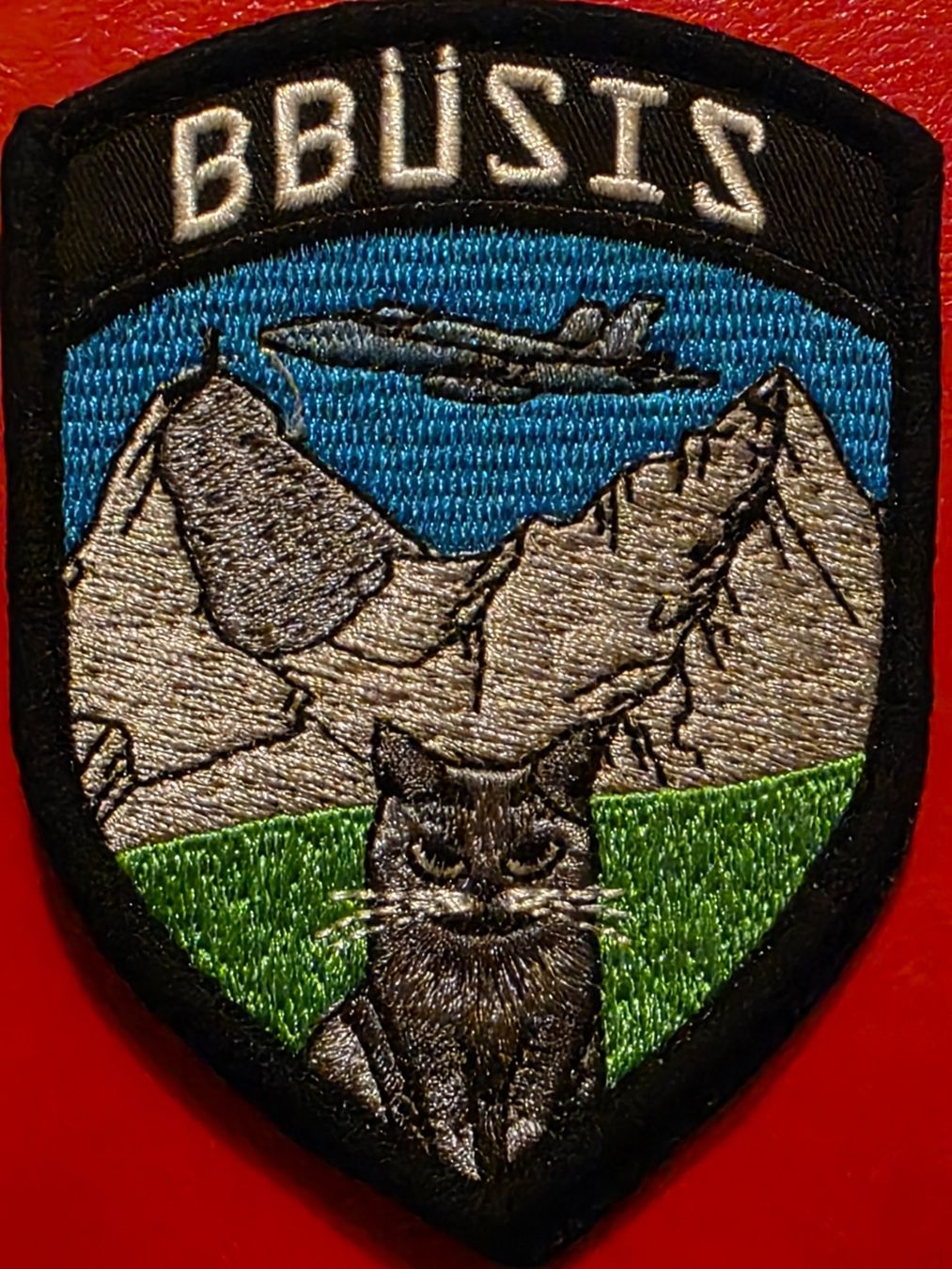 Schweizer Armee Placchette & Badge: Luftwaffe Badge  BUSIS neu Klett Abzeichen – Nuovo (secondo la descrizione) da Prangins venduto da AdjEM08
