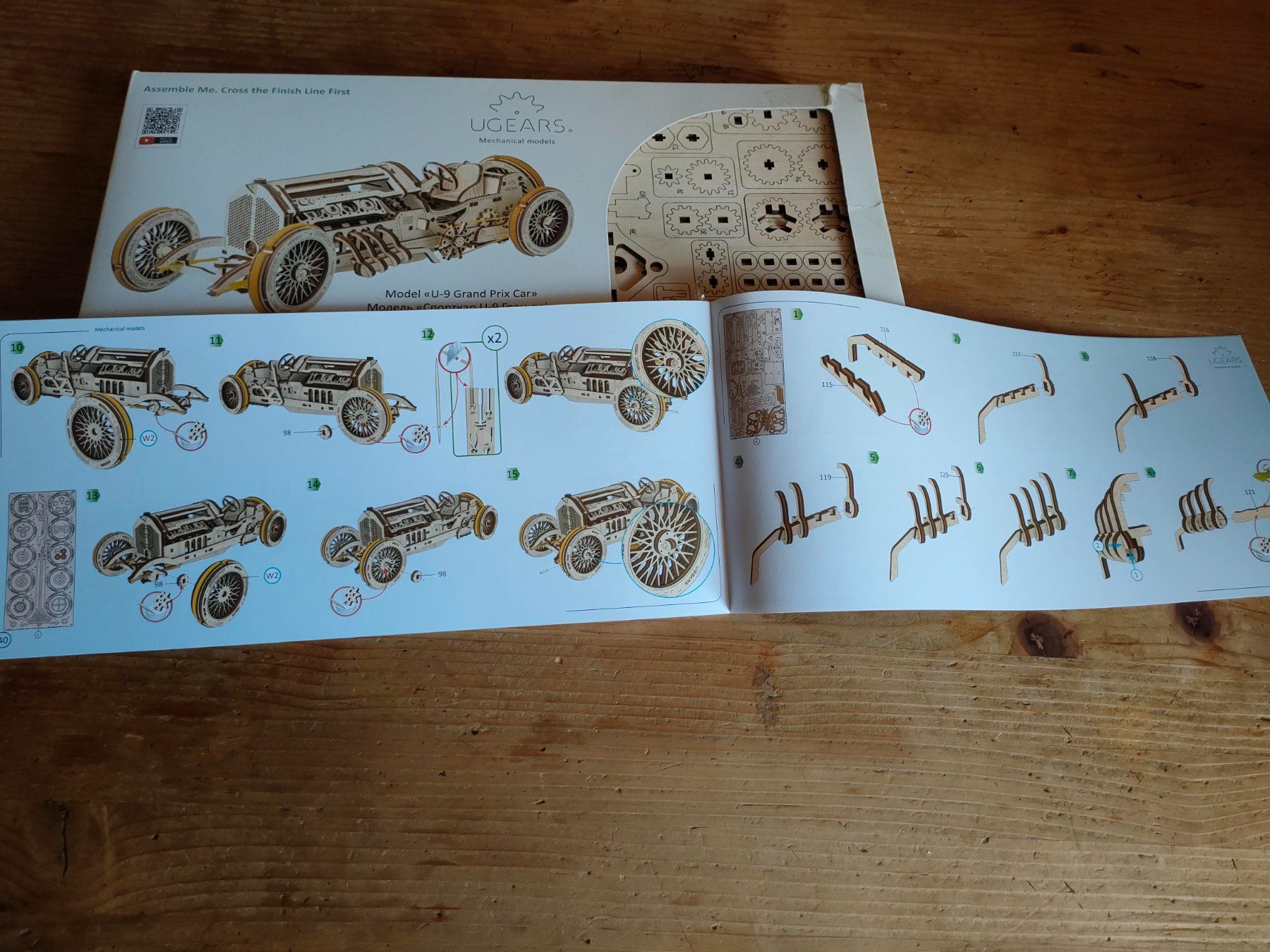 Ugears Kit di modellismo & Modellini statici: Ugears - mechanisches Holzmodel – Nuovo e nell'imballaggio originale da Romanshorn venduto da Kattamaran 2