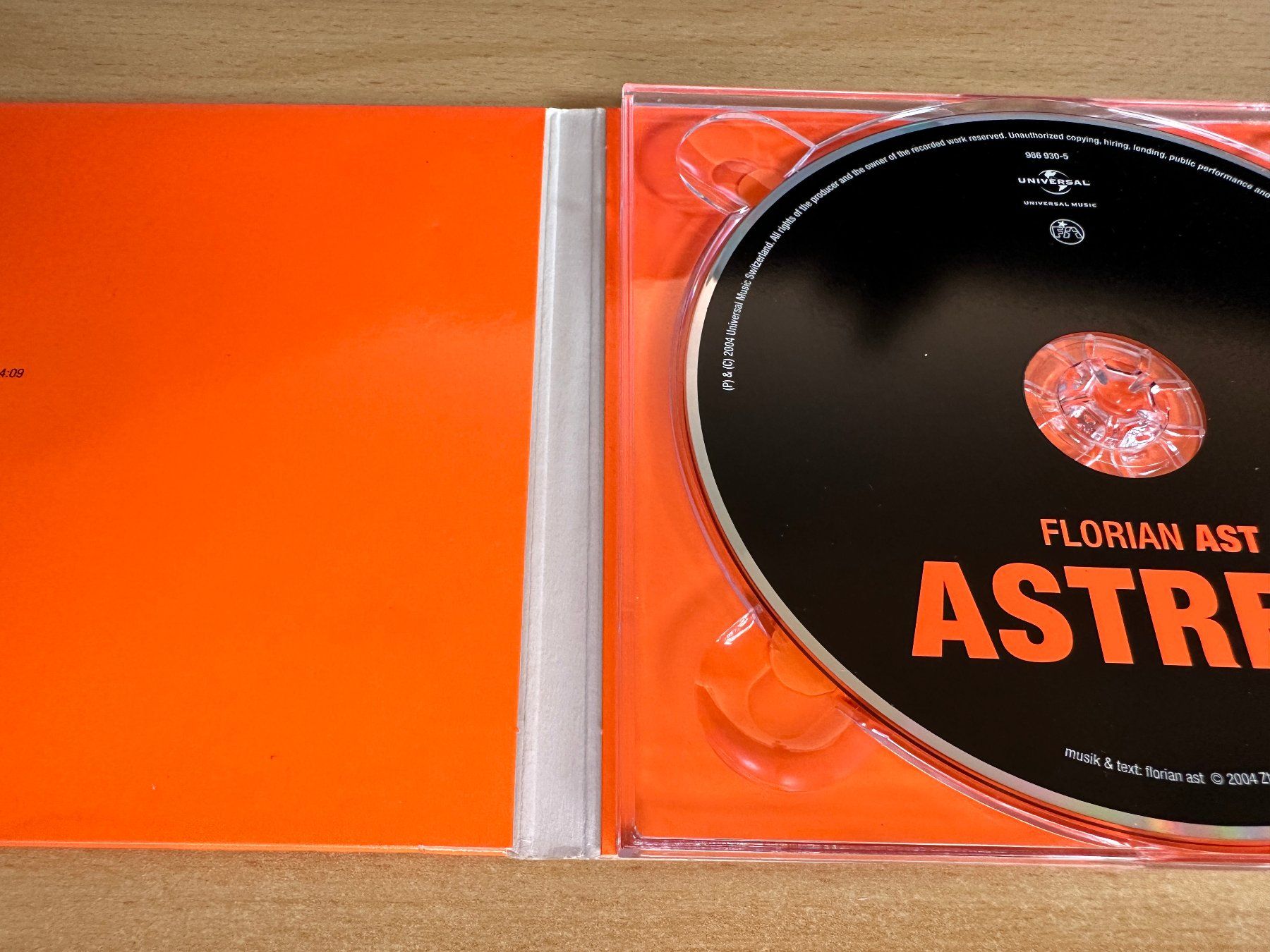 CD: Florian Ast – Astrein – Usato da Rikon im Tösstal venduto da Alpenmutz 2