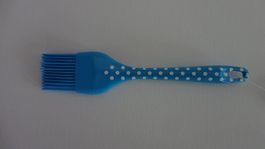 NEUER Backpinsel blau-weiss Polka dots - 80718