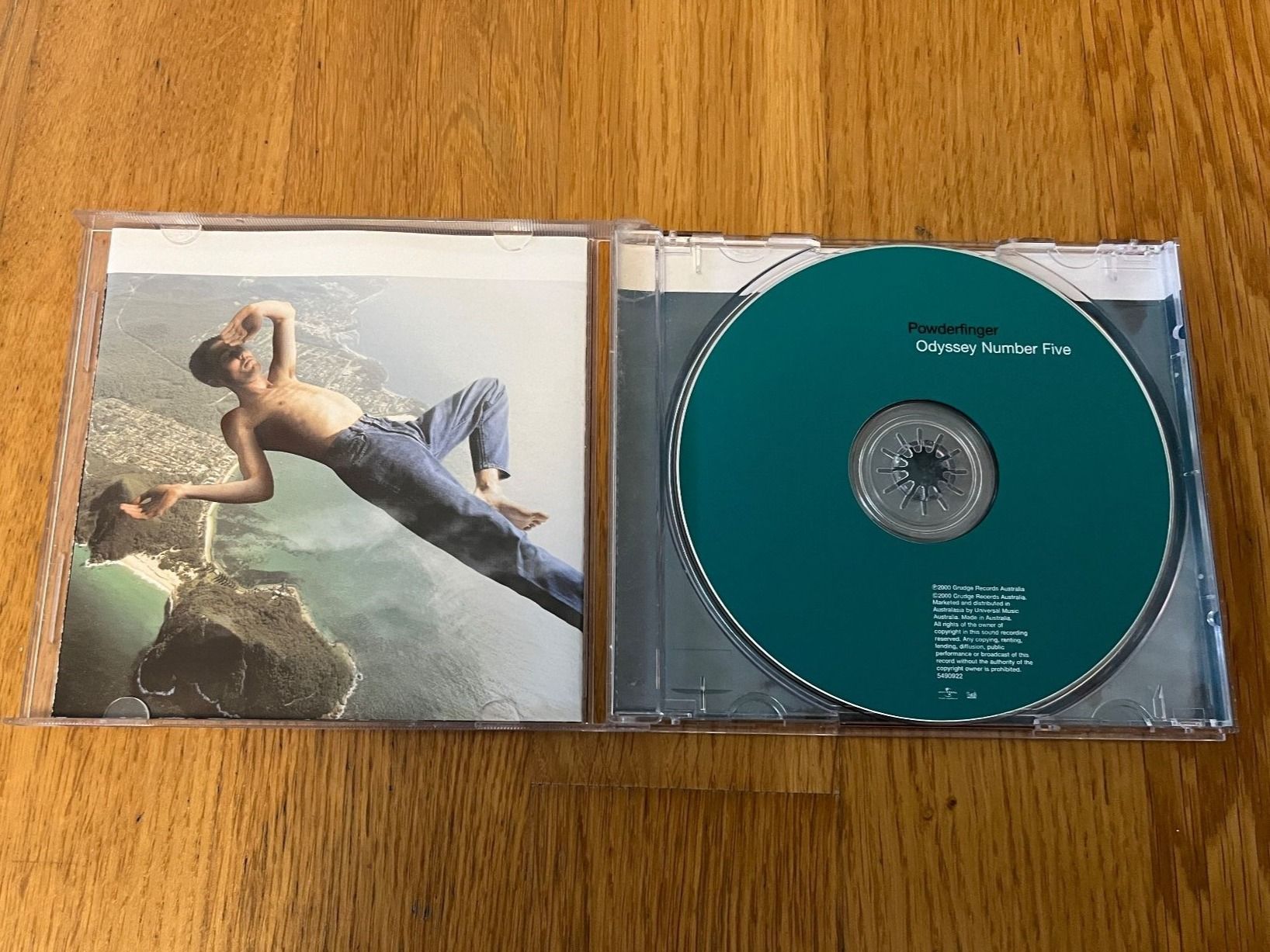 CD: CD - "Odyssey Number Five" von Powderfinger – Usato da Grosswangen venduto da Vita500 2