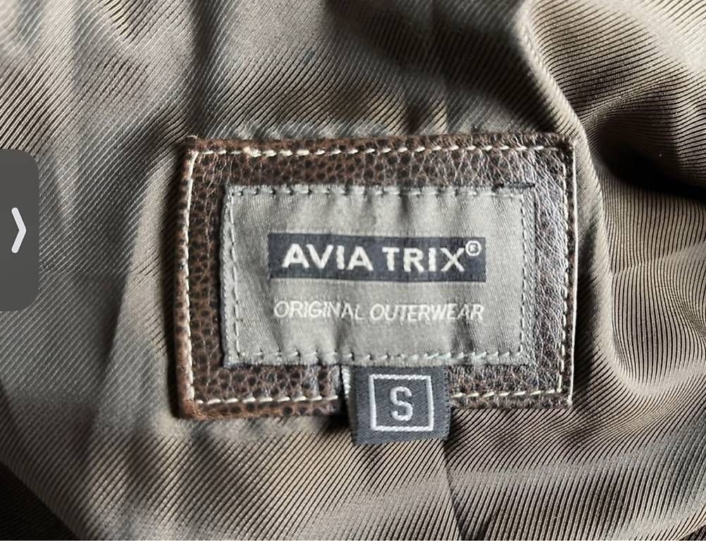 Giacche: Herrenlederjacke_ von Avis Trix Größe S_ Bomber Jacket – Usato da Jonen venduto da Jamber01 3