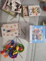 Kids' Puzzles & Games Bundle - Wooden, Matching, More!