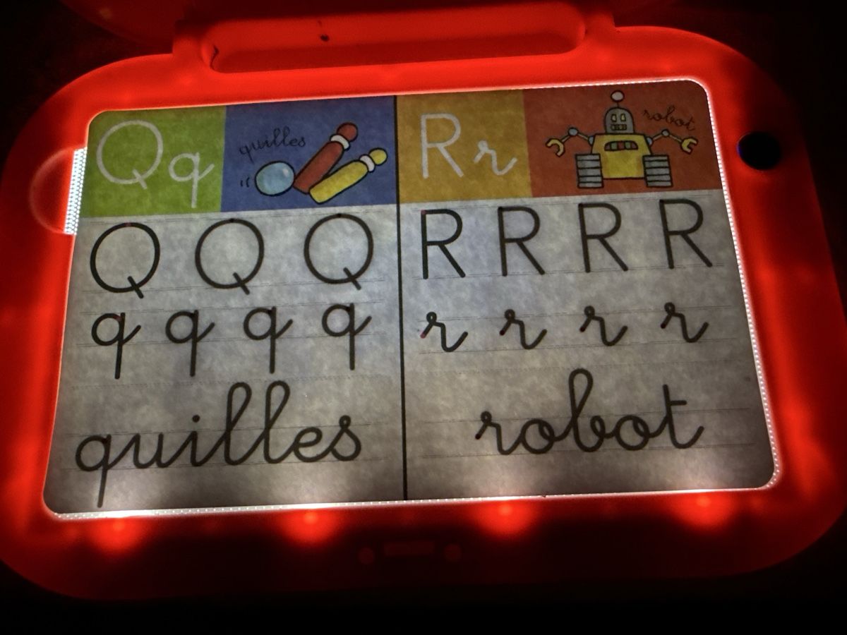 Giochi: Tablette pour apprendre à écrire Nathan 4-6 ans – Usato da Chenens venduto da anasantos90 1