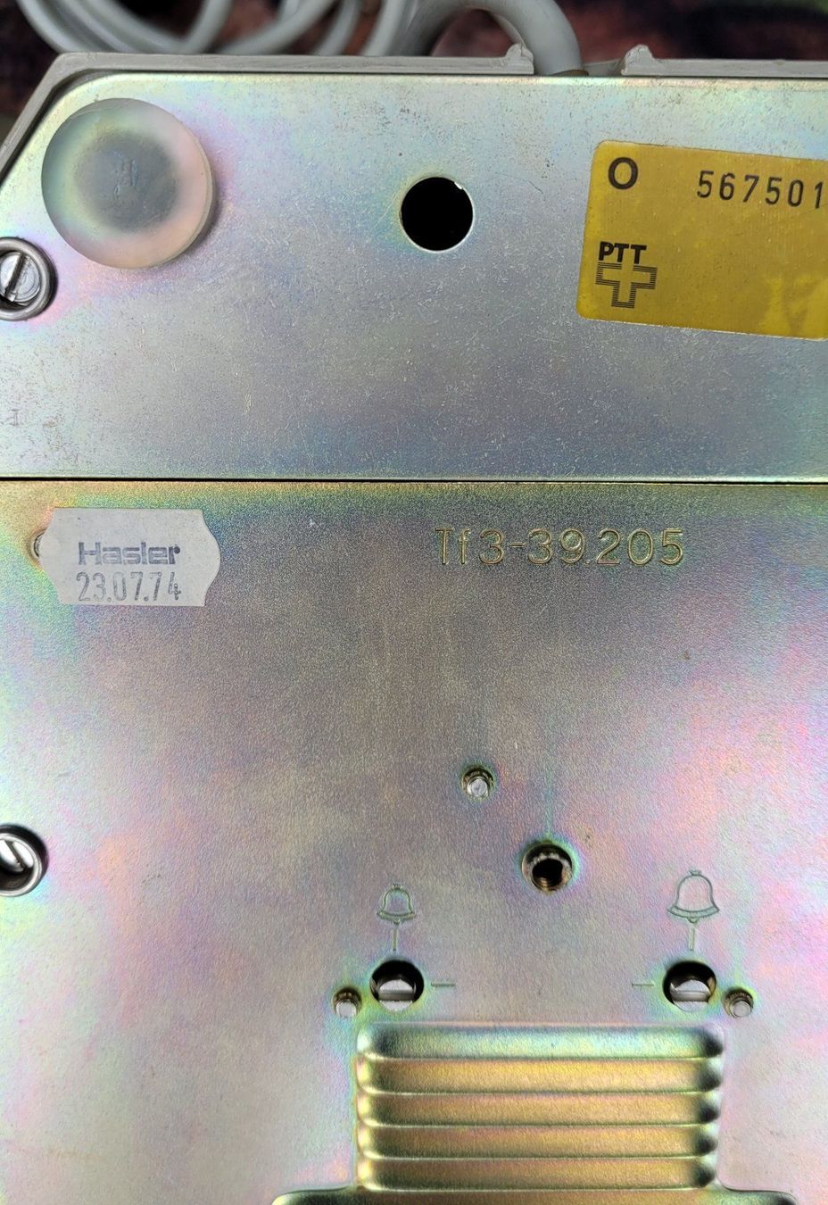 Swisscom Telefoni: Altes Telefon 1974 – Usato da Thun venduto da Engel114 3