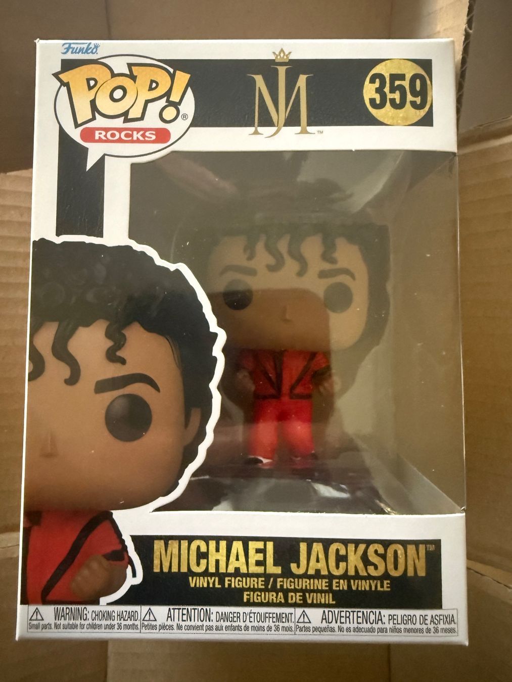 Funko Statuette: Funko Pop! Rocks - Michael Jackson - 359 – Nuovo e nell'imballaggio originale da Kloten venduto da Chris.ms