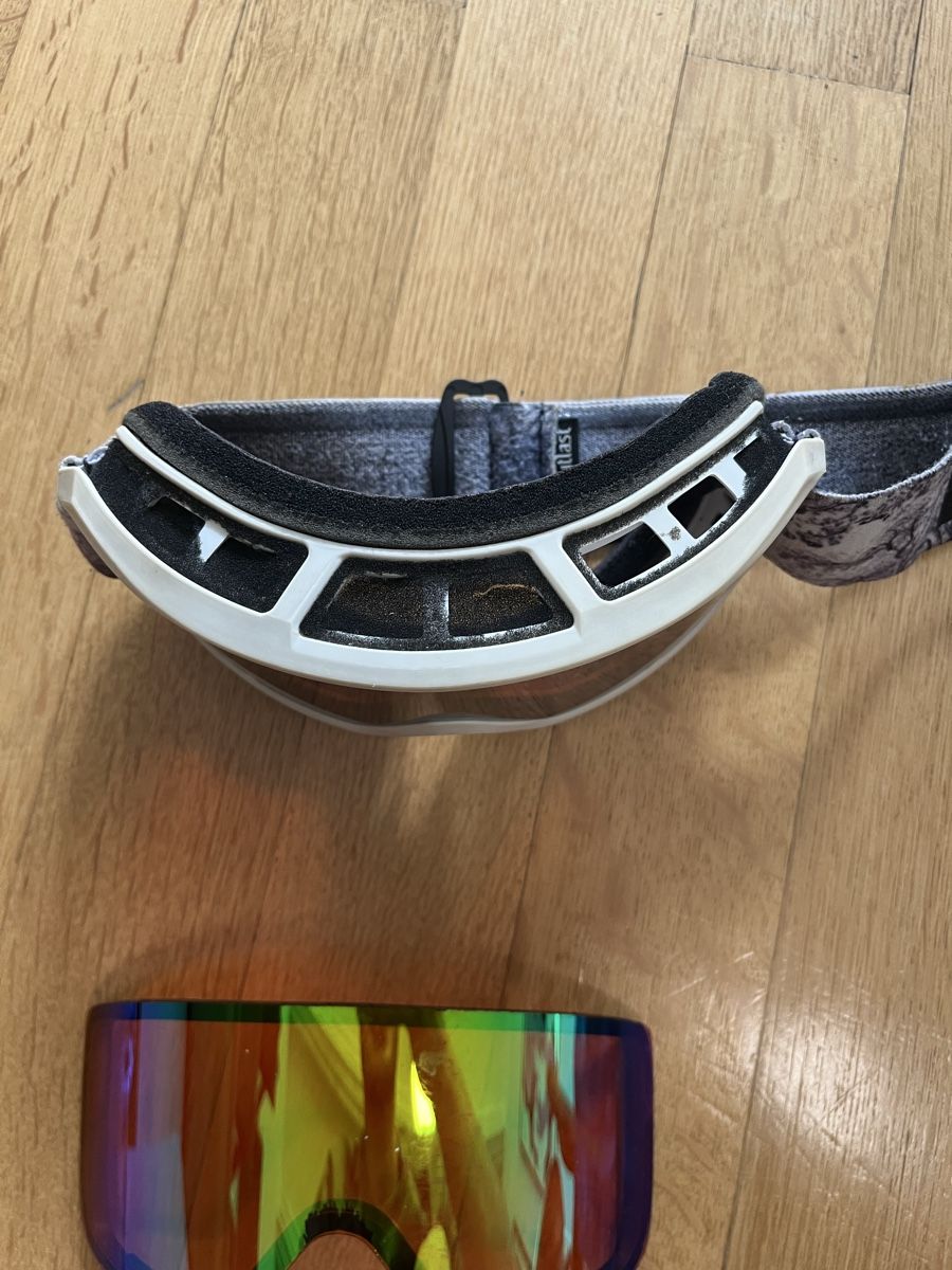 Burton Occhiali & Lenti: Masque de ski Anon M3 blanc – Usato da Bern venduto da pie_mdk2 1