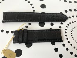 F.P. JOURNE ORIGINAL - BLACK STRAP HAND-SEWN - 20 MM - NEW !