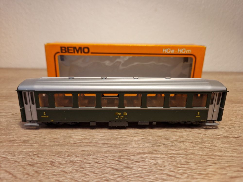 Bemo 3254 2460 Personenwagen RhB H0m (Gebraucht) in St-Aubin-Sauges für ...