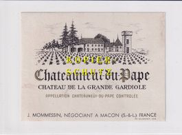 Etikette - Châteauneuf-du-Pape /bd