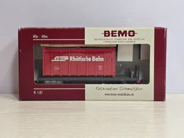 Bemo, 2267128, RhB, Kp-w 7508, Muldenwagen, Jahreswagen 2008