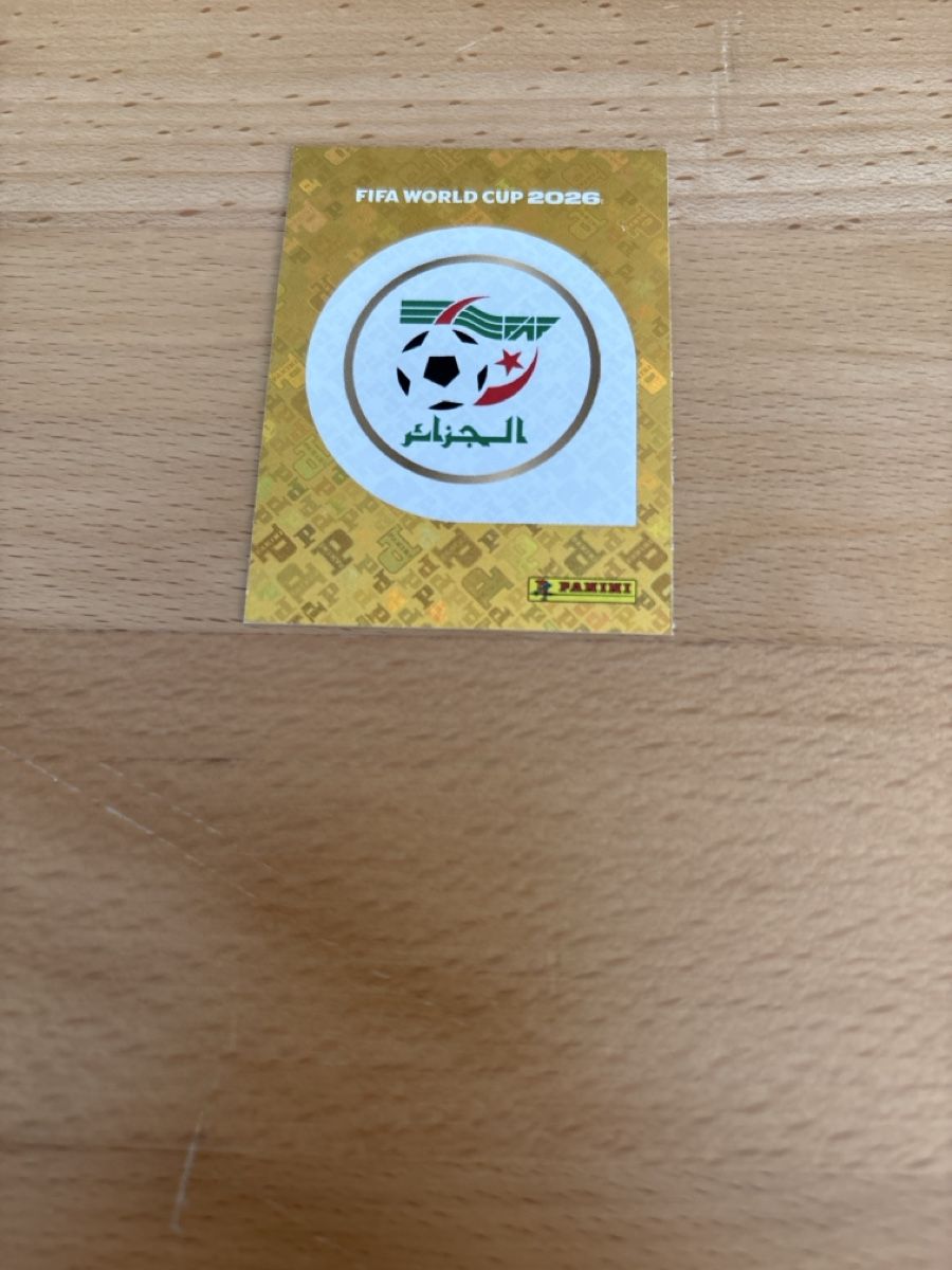 Panini Carte collezionabili: FIFA World Cup 2026 Sticker Algerien ALG 1 Panini – Nuovo (secondo la descrizione) da Niederrohrdorf venduto da 92Fischli