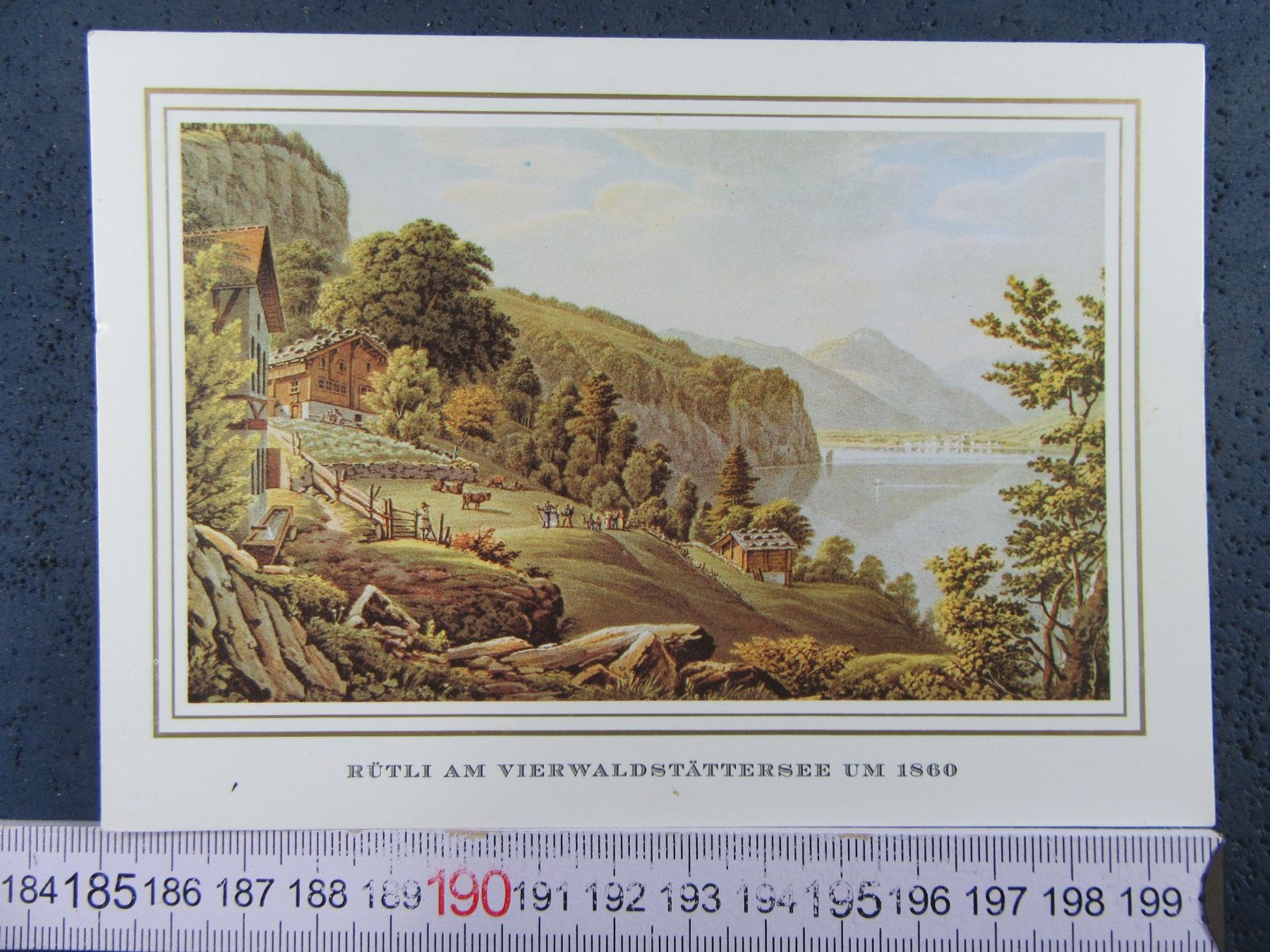 Cartoline postali: RÜTLI URI AK 1860 REPR-AK – Usato da Ettingen venduto da Hausi4711