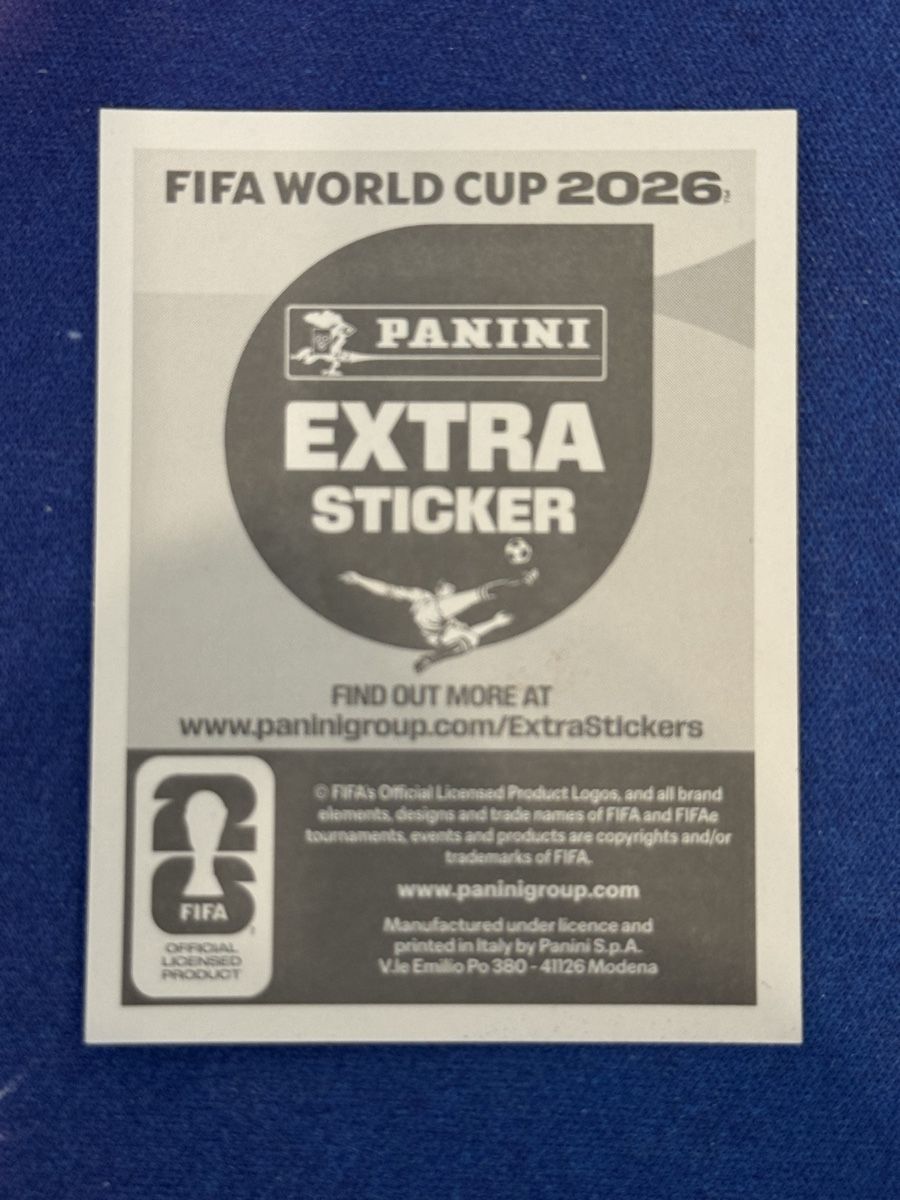 Panini Carte collezionabili: Panini Lionel Messi Extra Sticker Gold – Nuovo (secondo la descrizione) da Wädenswil venduto da gioca13tore 1