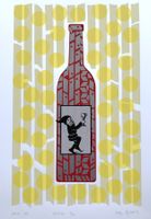 Artwine 16, Jürg Widmer, Siebdruck