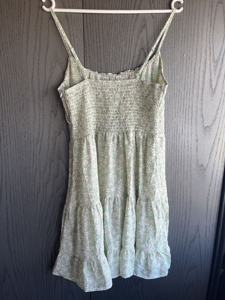 Shein Vestiti: Robe d'été fleurie verte – Usato da Le Locle venduto da Ophelhugy 1