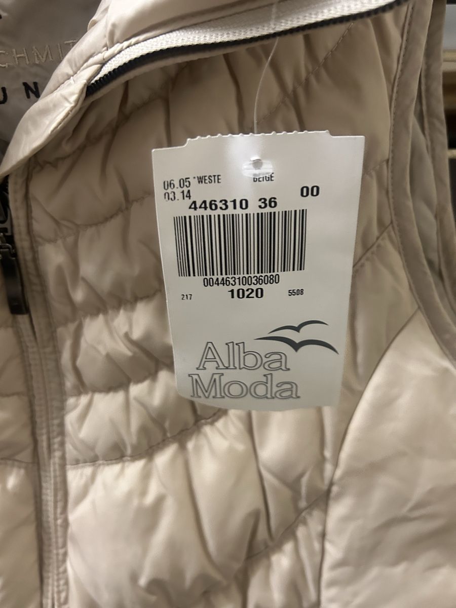 Alba Moda Jacken: [NEU]: Alba Moda Daunengilet Gr. 36 – Neu und originalverpackt aus Arni AG von CreaFlex 4