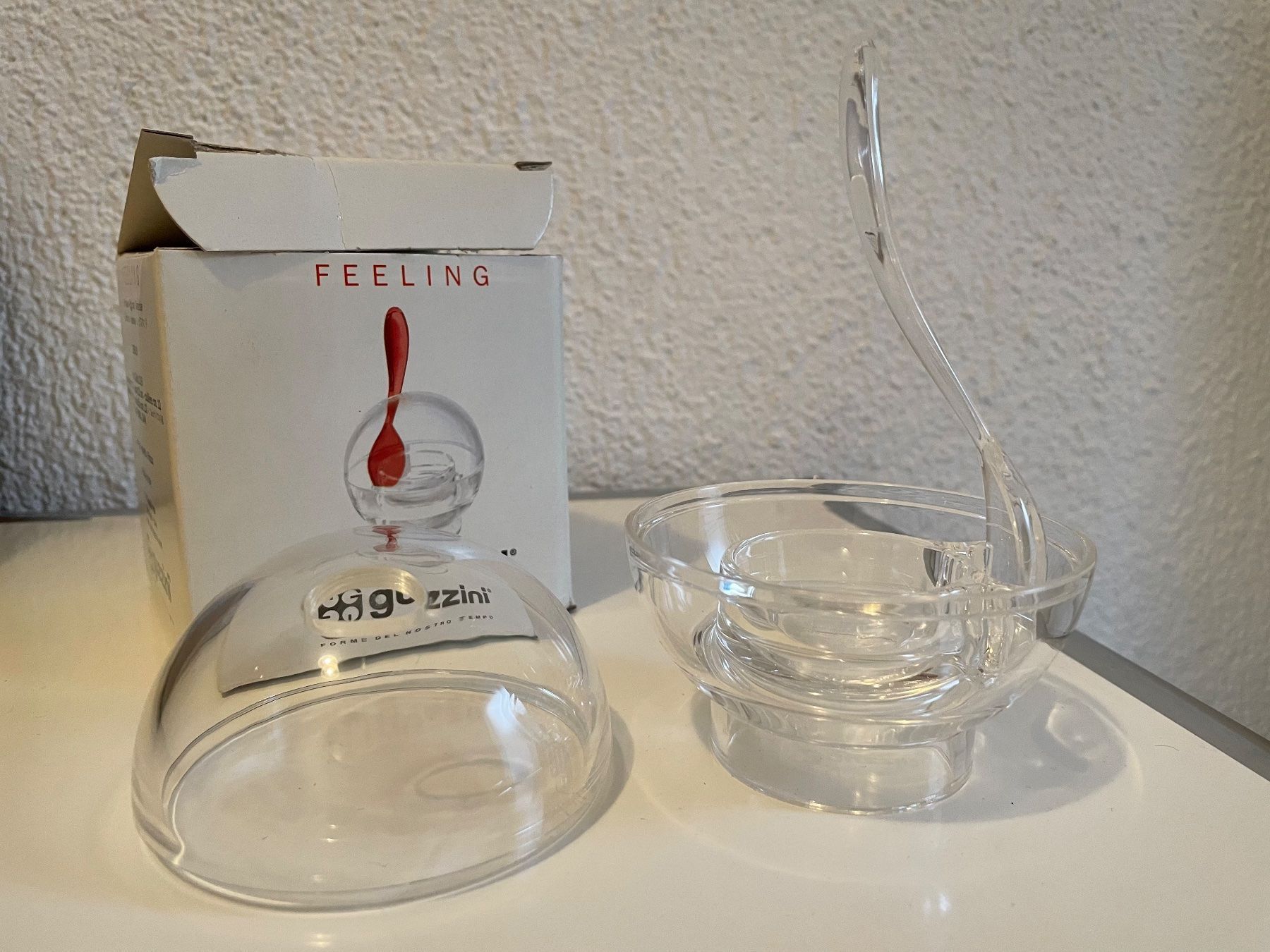 Autre vaisselle: Guzzini Eierbecher + Löffel Feeling, neu – Neuf avec emballage d'origine à Wilderswil par Renaissance1 2