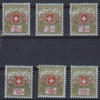 G32) Satz Nachporto 2B - 7B*, ungebraucht