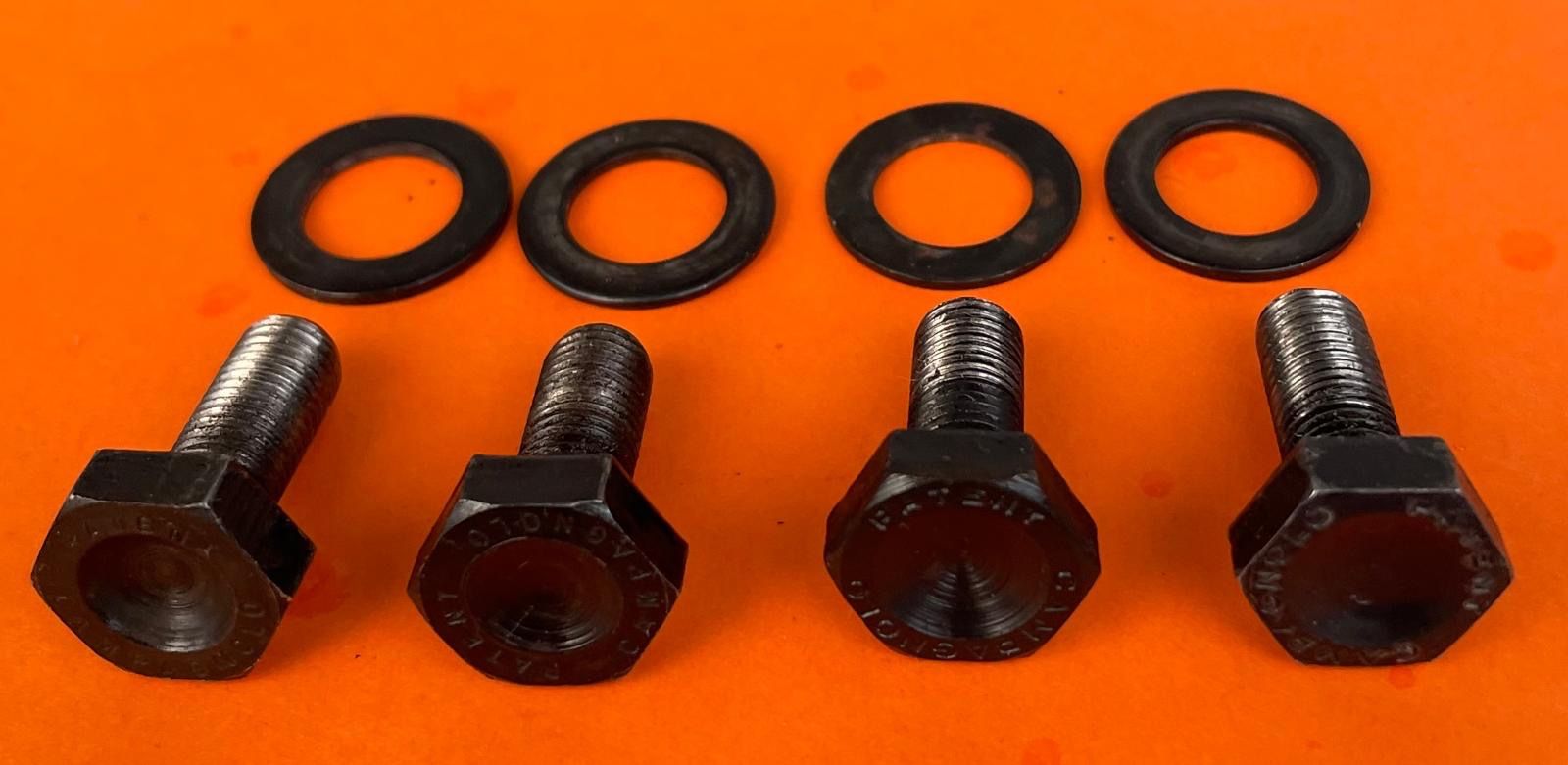 Campagnolo Pezzi di ricambio: 4 Campagnolo Kurbelschrauben mit Unterlagscheiben – Usato da nürensdorf venduto da Sacha1313