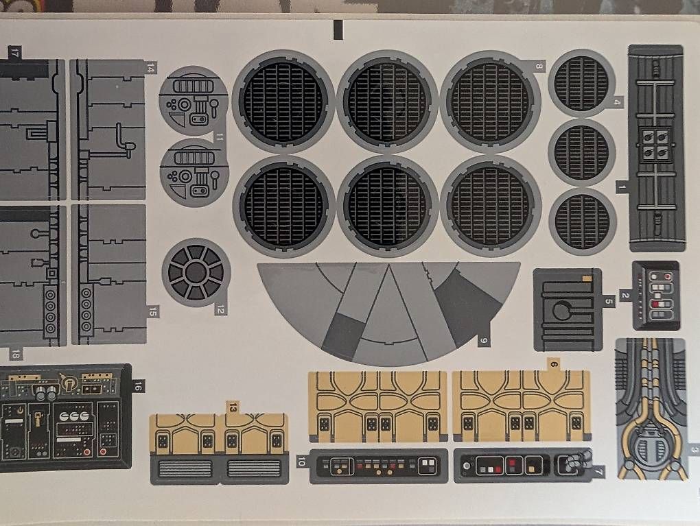 Sticker: LEGO stickers 75105 Millenium Falcon – Nuovo (secondo la descrizione) da Nyon venduto da justamnesiac