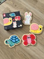 Janod Wooden Animal Puzzles