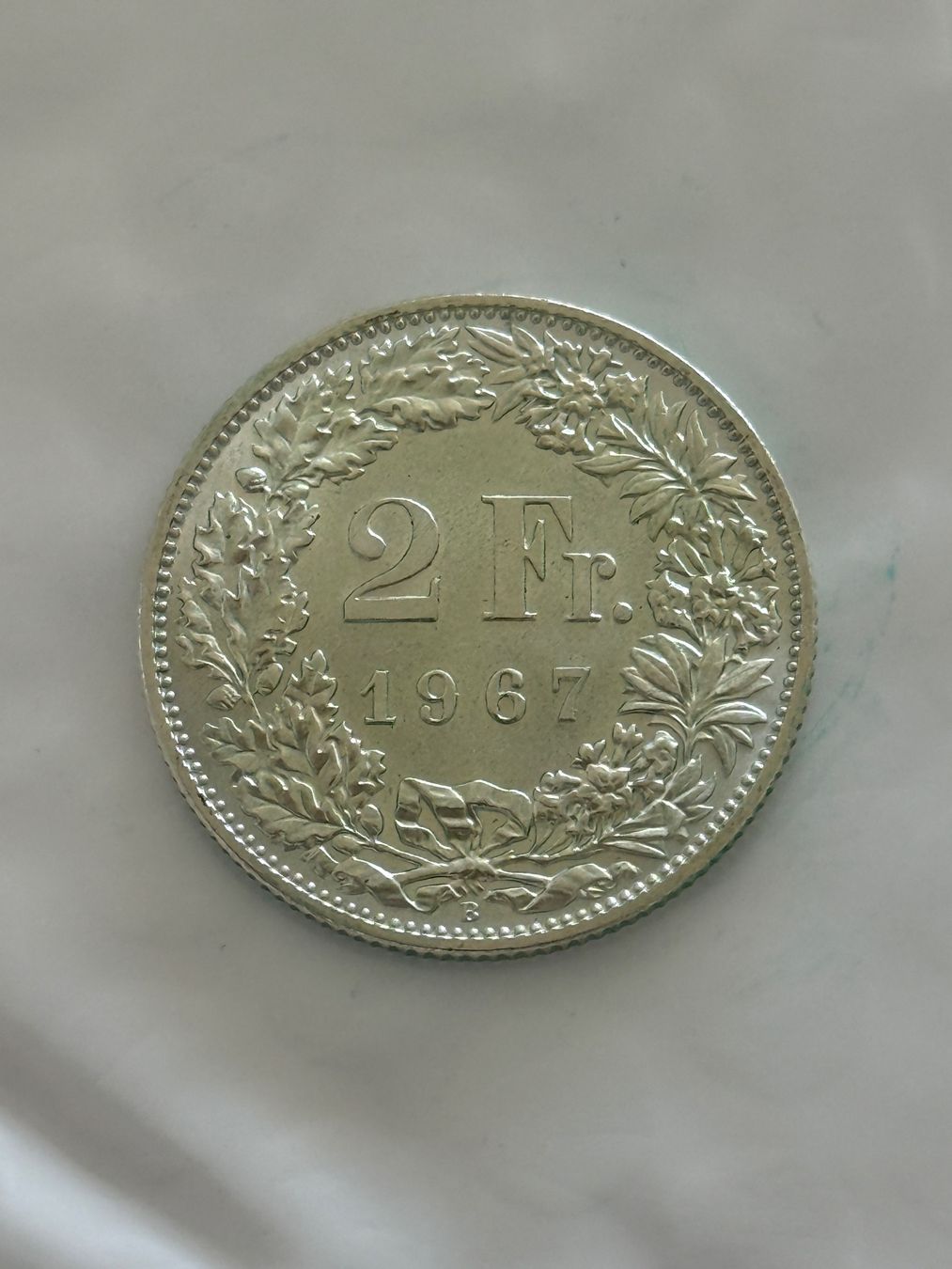 Tutti le monete: 2 Franken 1967  Silber, Unz / Stgl – Nuovo (secondo la descrizione) da Wallisellen venduto da SWISS_SILVER1 1