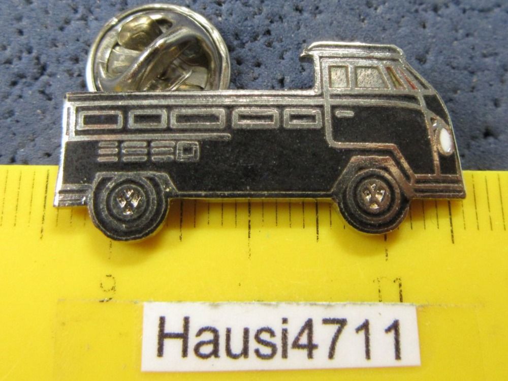 PIN VW BULLI KLEIN LASTER 3cm VOLKSWAGEN ENAMEL BLACK | Kaufen auf Ricardo