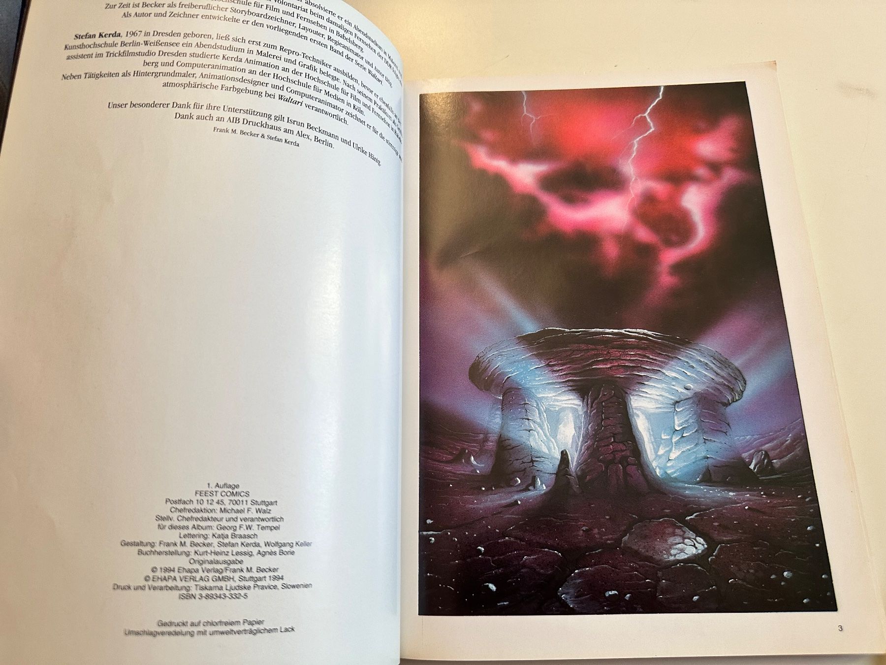 Comics: WALTARI BAND 1 + 2 - Abaddon - Softcover – Gebraucht aus Münsingen von Ganjam 3