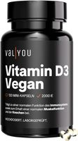 Vitamin D3 2000 IE – Vegane Kapseln 120 Stück