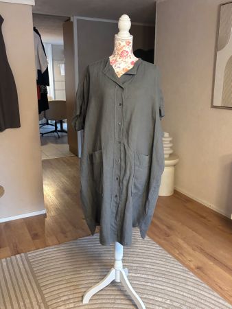 Oska Ballon Dress 100% Leinen