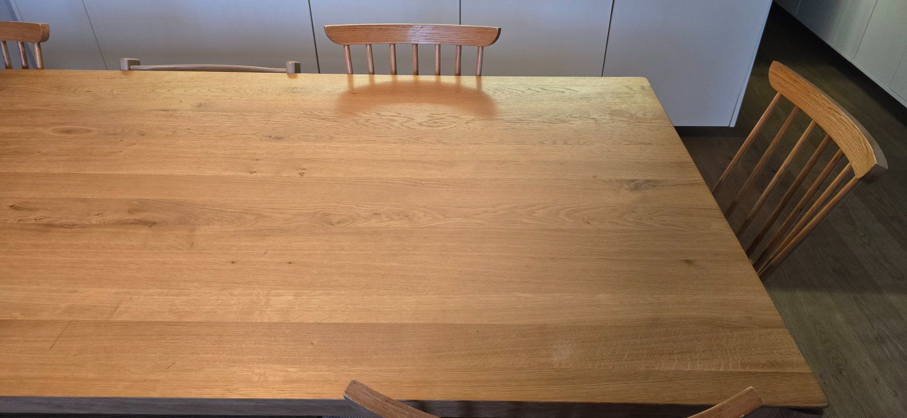 Ethnicraft Tavoli: Esstisch Eiche lackiert rechteckig 240x100cm gebraucht – Usato da Rotkreuz venduto da Daisy_87 4