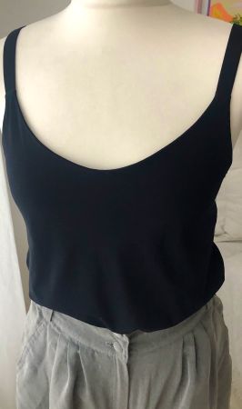 ADAY Snap To It Tanktop, Shirt, atmungsaktiv, S 36, schwarz