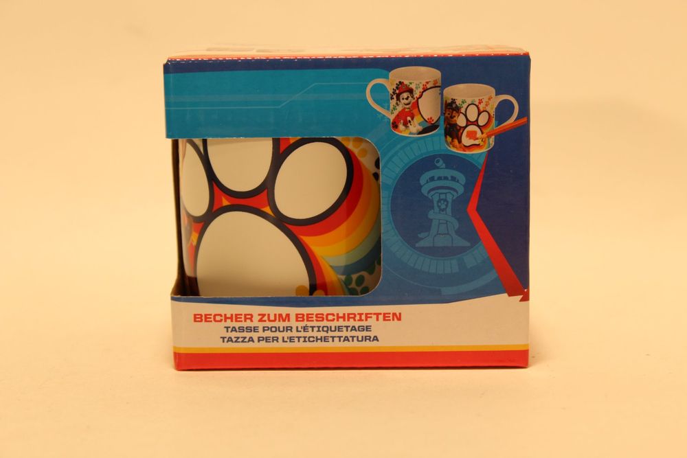 Paw Patrol Kinder-Tasse – 230 Ml, Mit Chase, Marshall & Rubble, Keramik, Spülmaschinengeeignet