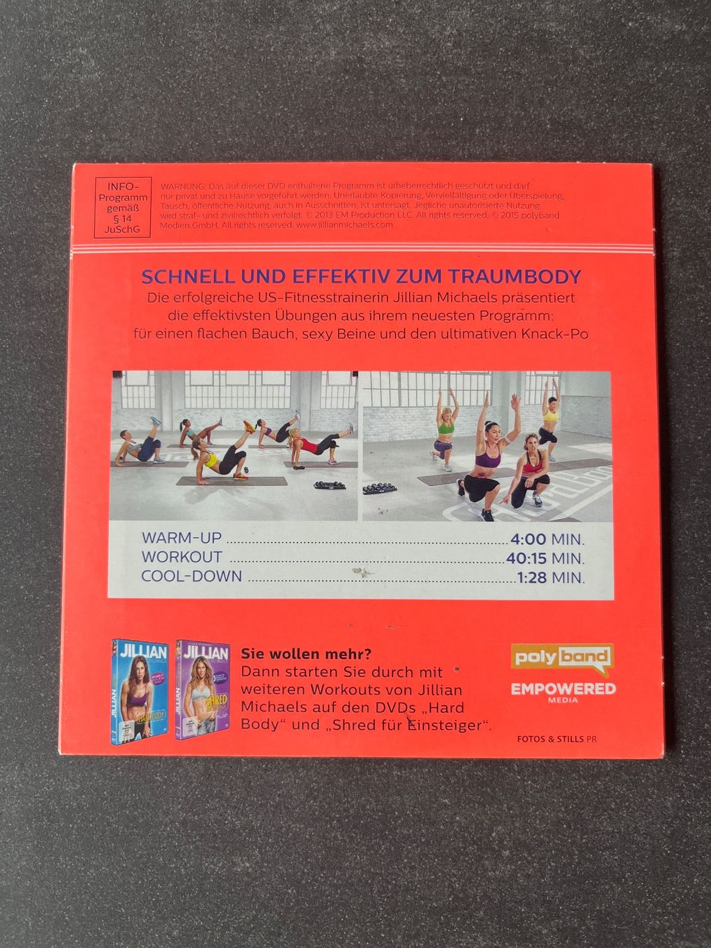 Tutti i DVDs: DVD Jillian Michaels Hard Body Workout – Usato da Aarau venduto da Swifty03 1