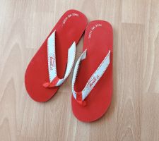 Neu! Zehenpantoletten, Flip-Flops, Badeschuhe, Gr. 43