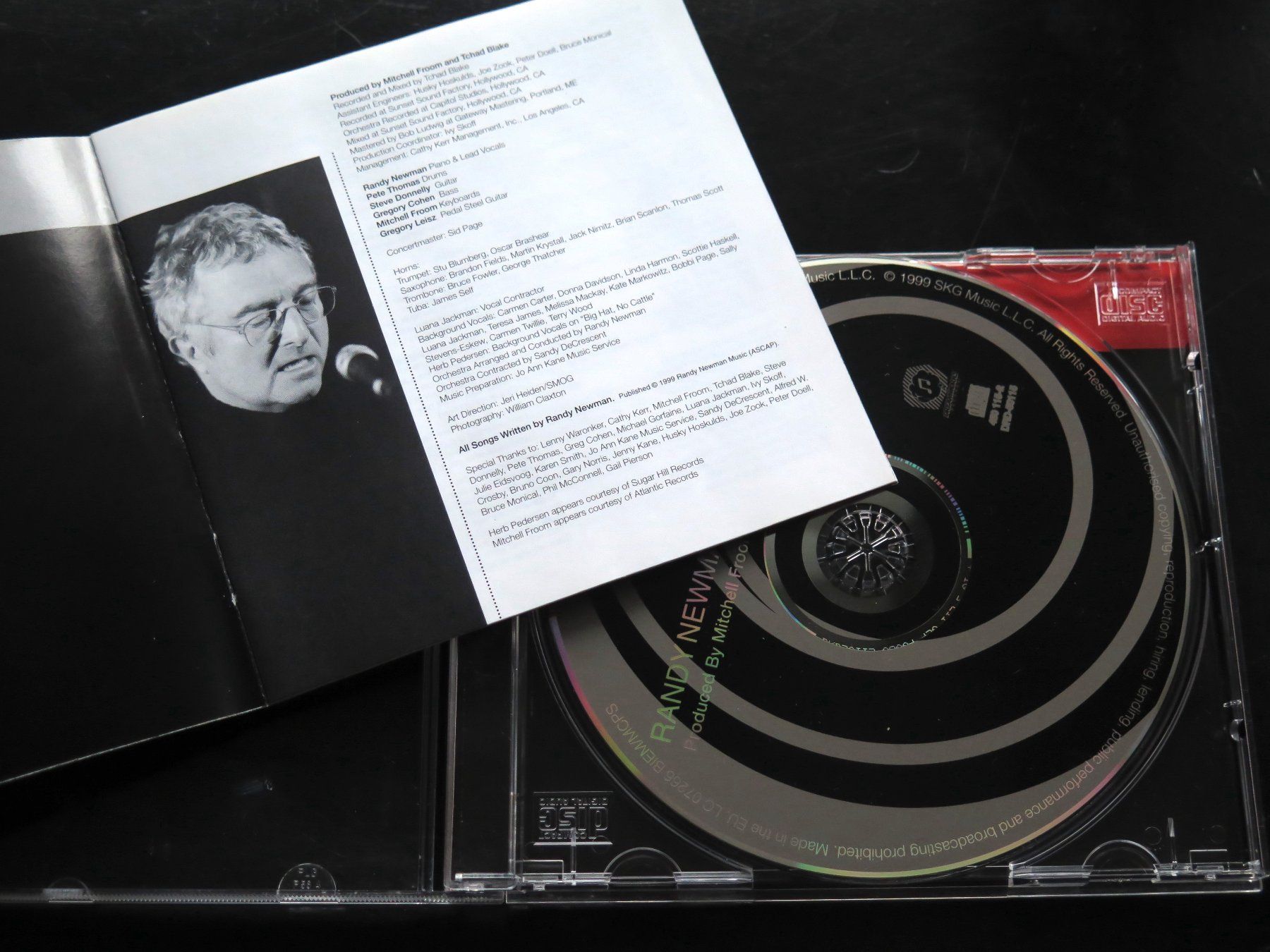 CD: (p) CD RANDY NEWMAN: Bad love, 1999 – Usato da Bern venduto da Balzamico 2