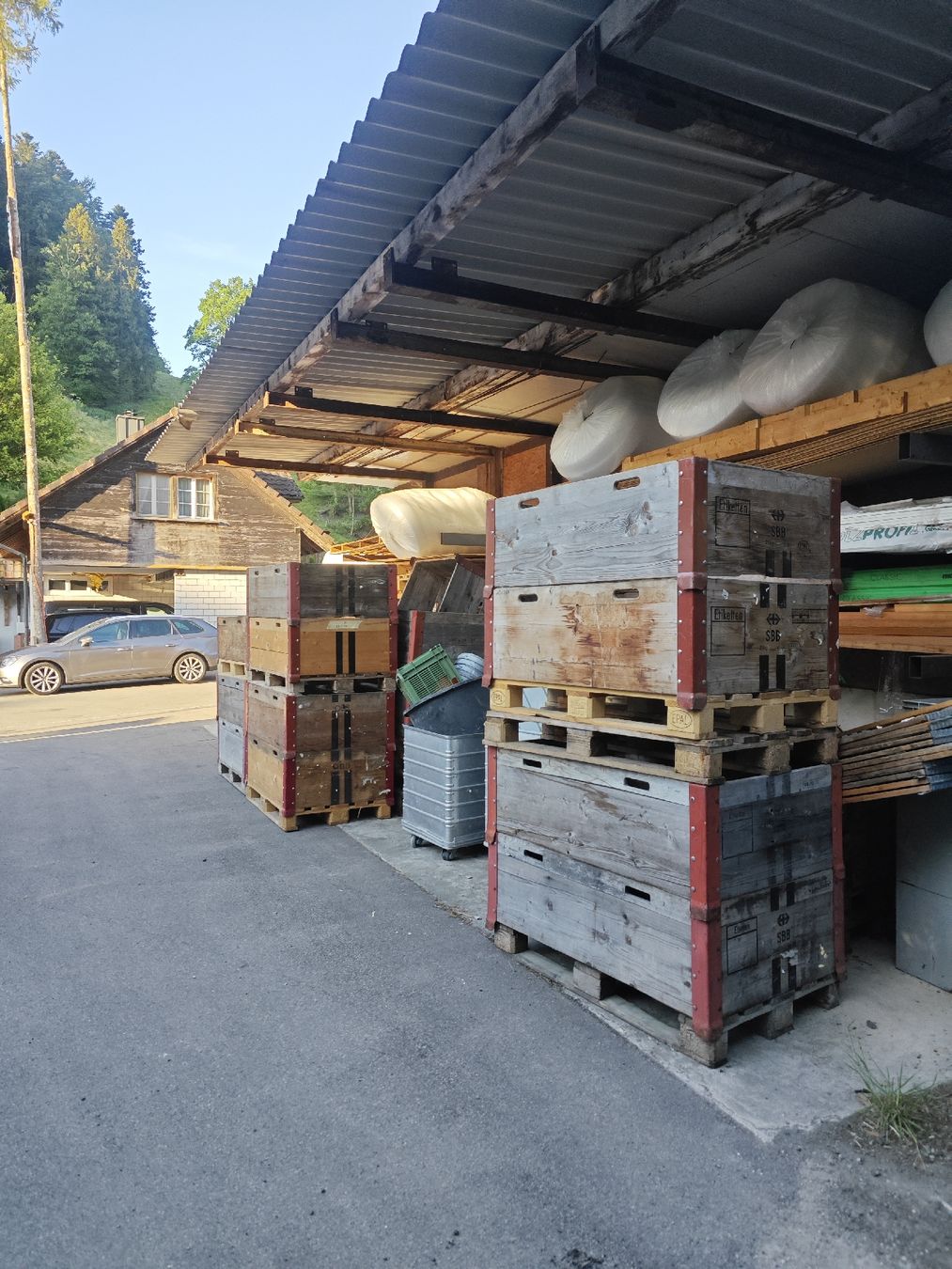 Paletten: Palettenrahmen SBB - Holzrahmen – Gebraucht aus Dussnang von hans5100 1