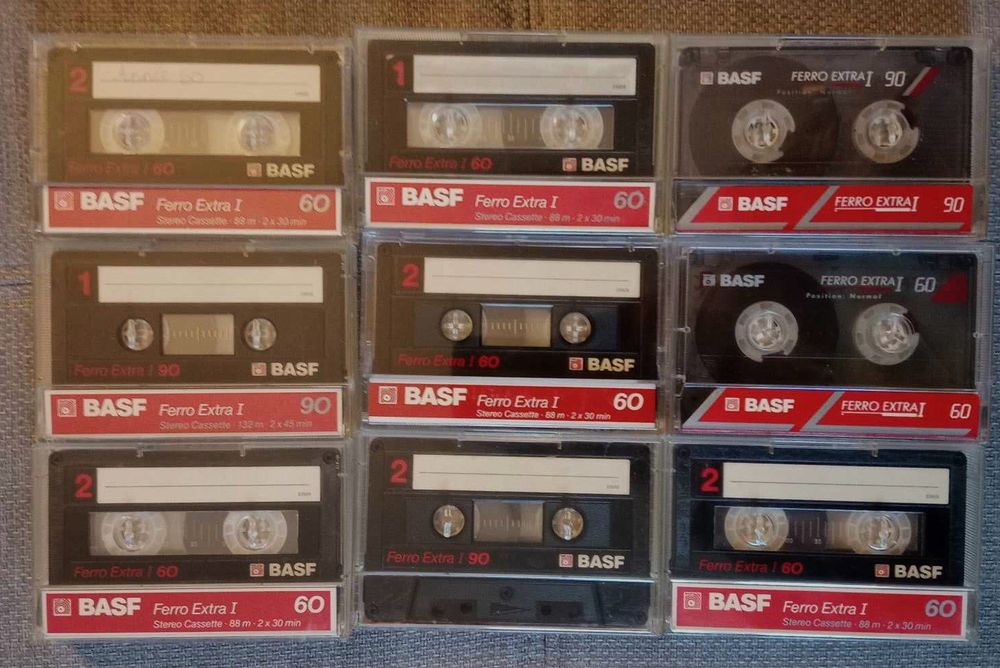 BASF / ferro extra I - 9 x cassettes MC (Gebraucht) in Le Locle für CHF ...