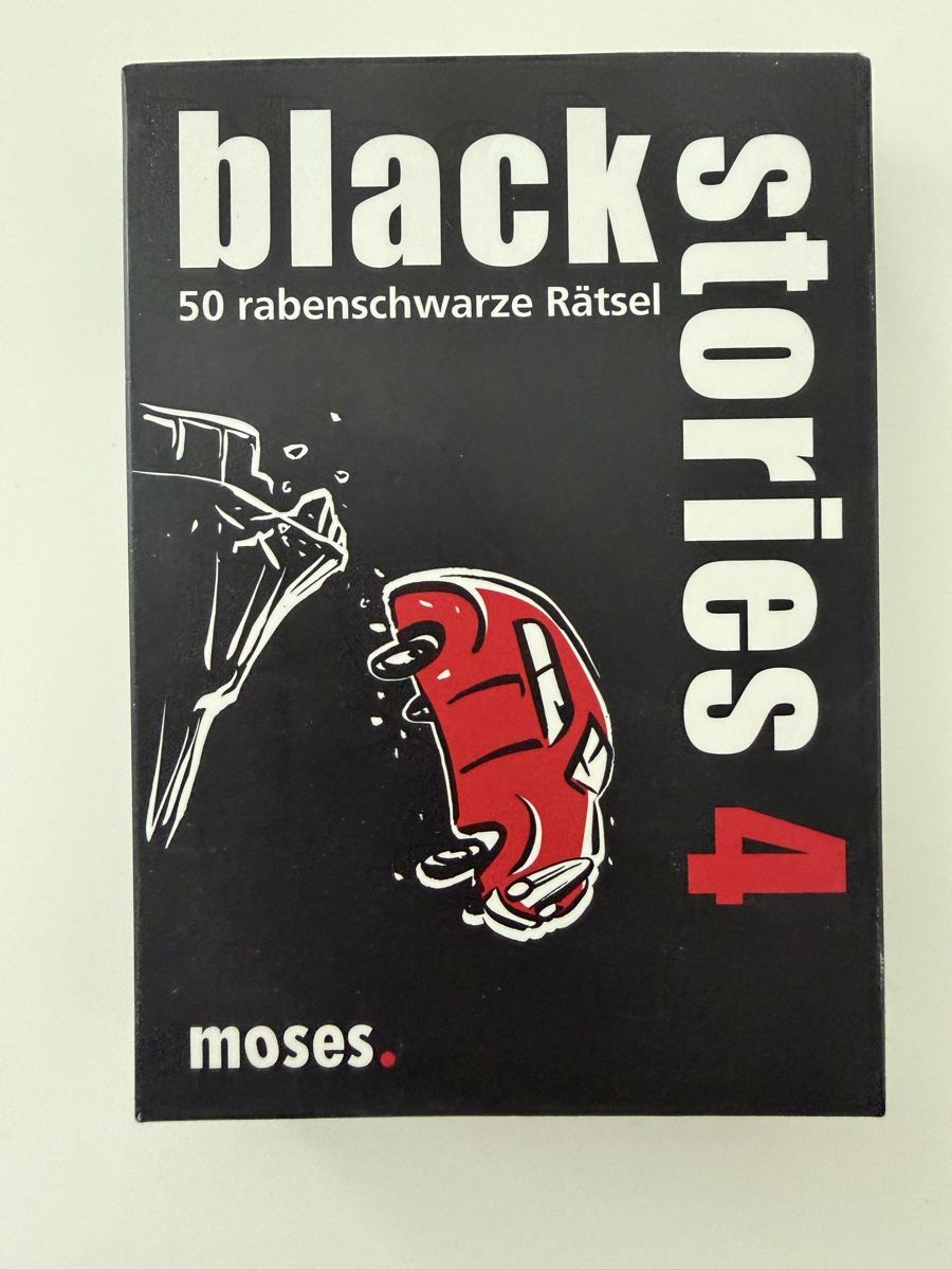 Giochi: Black Stories 4 - 50 rabenschwarze Rätsel – Nuovo (secondo la descrizione) da Jona venduto da dar_k2v9
