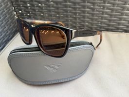 Emporio Armani Sonnenbrille  mit Etui, Dioptrie Brille 
