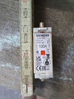 Sicherung Schmelzsicherung 100A 500v Siemens NH000