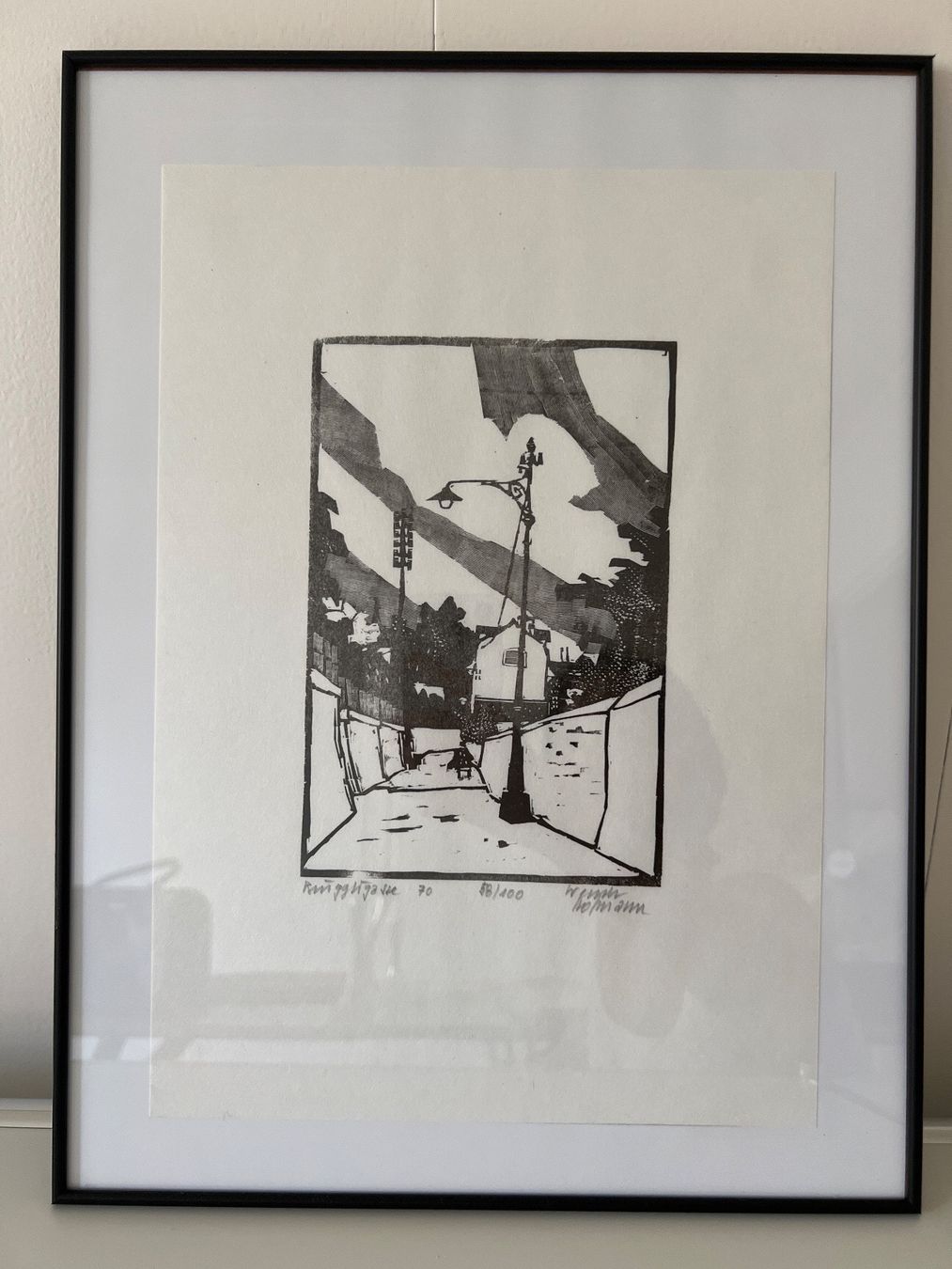Xilografie: Original Holzschnitt von Werner Hofmann – Nuovo (secondo la descrizione) da Zürich venduto da kitsune 1